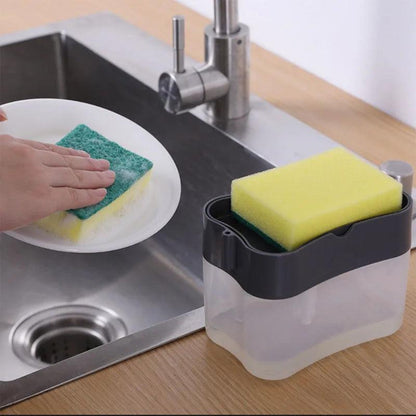 Sponge Liquid Soap Dispenser - Maarufu