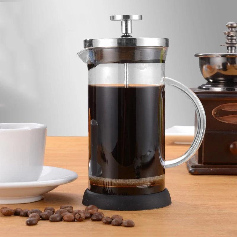 Glass French Press Coffee Pot - Maarufu