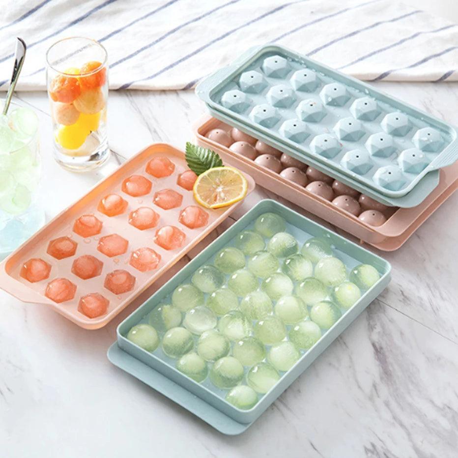 Round Ice Cube Tray - Maarufu