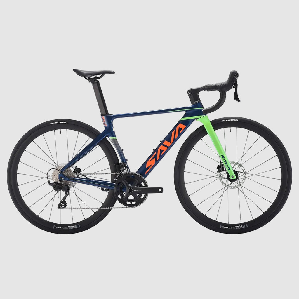 SAVA 2026 EX7-S Road Bike with Carbon Fork & 24-Speed Drivetrain