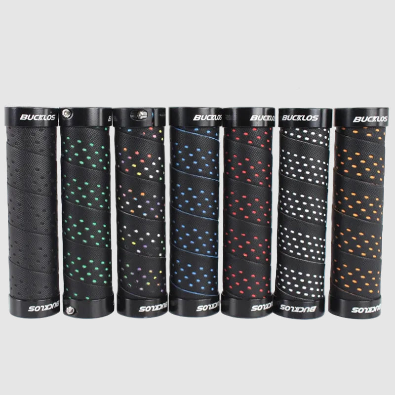 BUCKLOS Shockproof PU Tape MTB Handlebar Grips