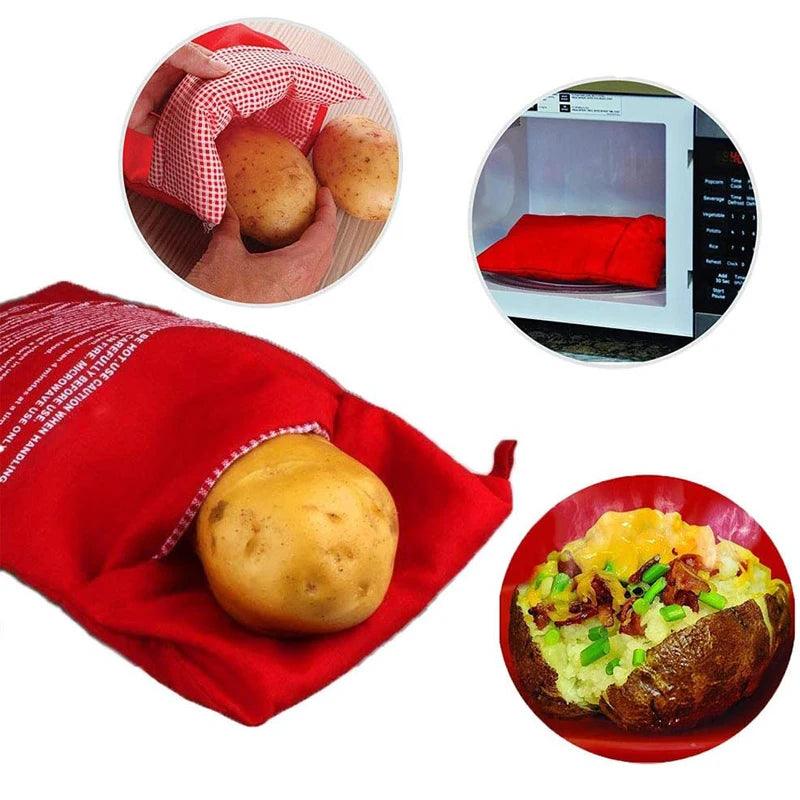 Microwave Potato Bag - Reusable Express Cooker - Maarufu