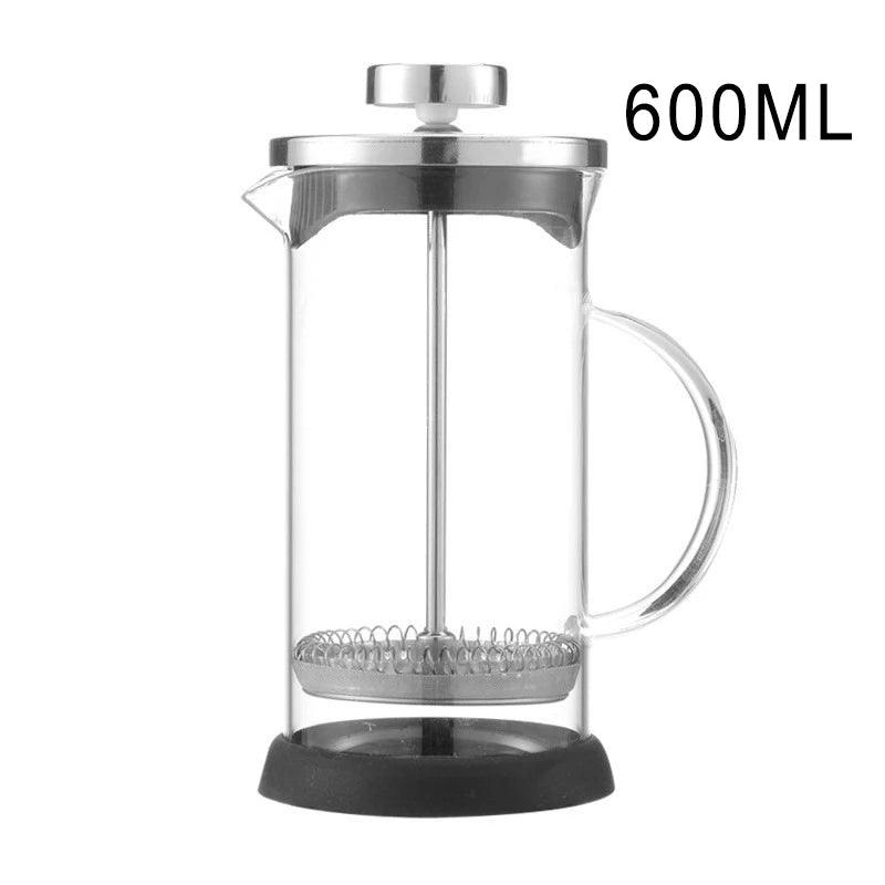 Glass French Press Coffee Pot - Maarufu