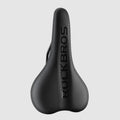 Black bicycle saddle with 'ROCKBROS' branding on a white background