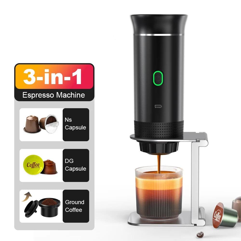 Wireless Electric Portable Espresso Coffee Machine - Maarufu