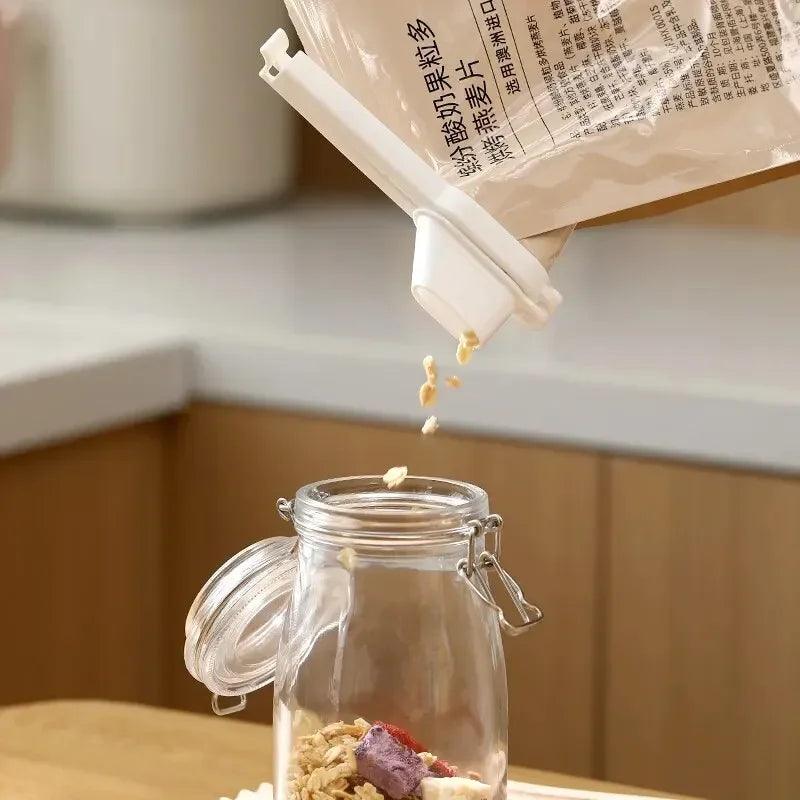 2PCS Lid-Sealing Food Bag Clips - Maarufu