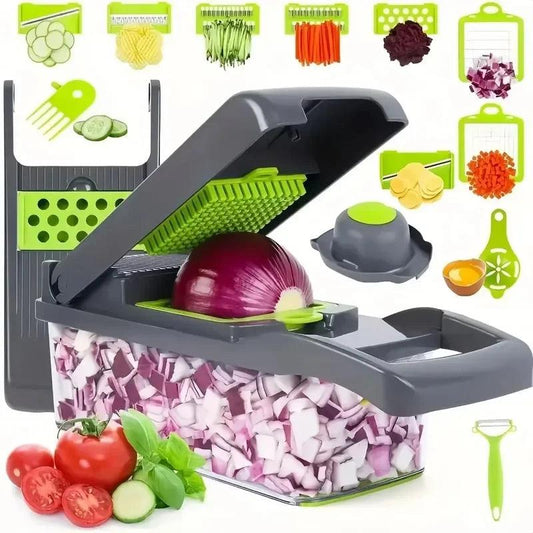 Multifunctional Vegetable Chopper and Slicer - Maarufu