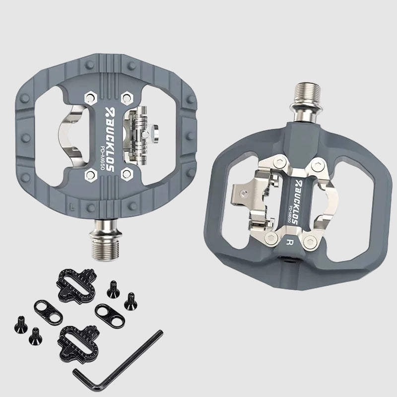 BUCKLOS Dual Function MTB & Indoor Spin Pedals
