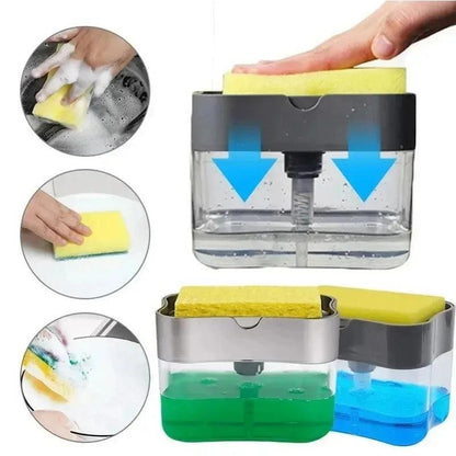 Sponge Liquid Soap Dispenser - Maarufu