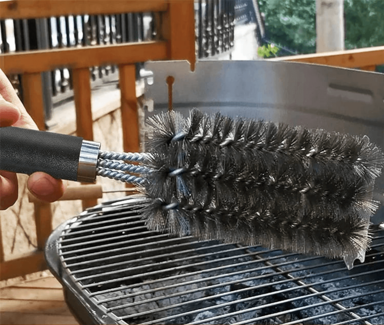 BBQ cleaning brush - Maarufu